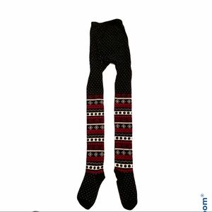 Hanna Andersson holiday tights  (Nordic line)